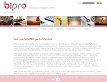 Tablet Screenshot of bipro.de